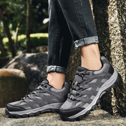 ⏰Promotion - 70% OFF🔥Men's All-Terrain Waterproof Lightweight Hiking Shoes Orthopedic Work Shoes