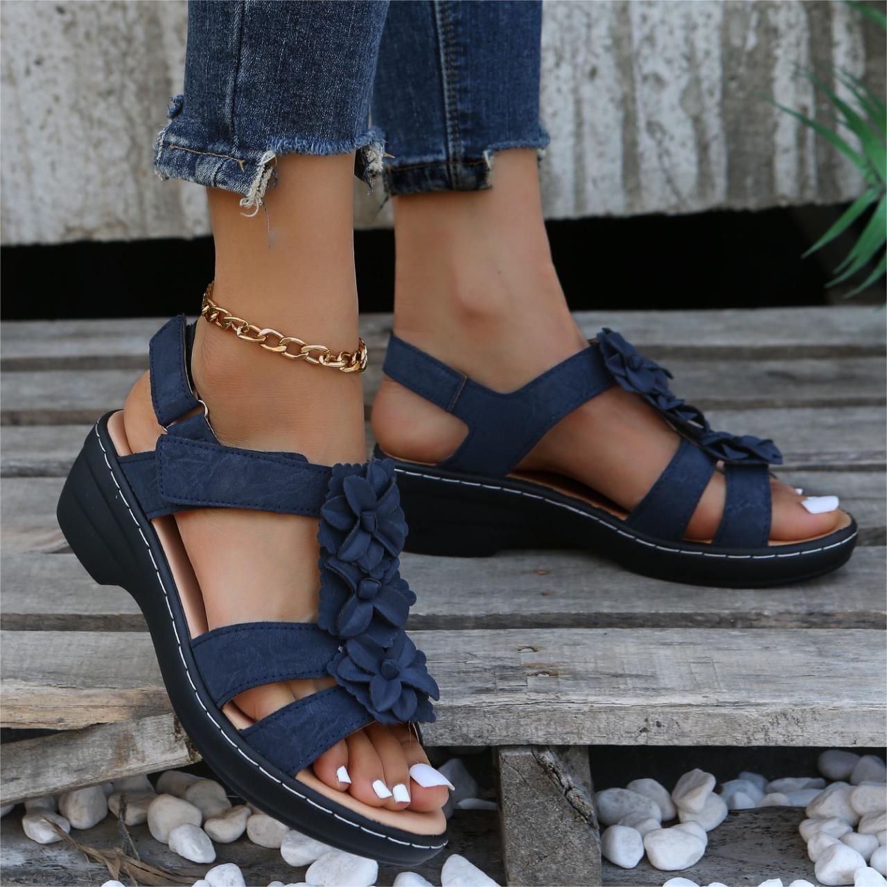 🎁Spring Sale 50% OFF⏳2024 Summer Spring Platform Orthopedic Sandals - Improve Posture and Get Rid of Painless Walking and Standing