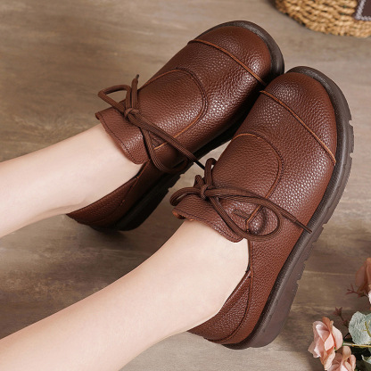 ⏰Promotion - 70% OFF🔥- Women's Soft Sole Casual Leather Orthopaedic Shoes - Improve Posture and Get Rid of Painless Walking and Standing