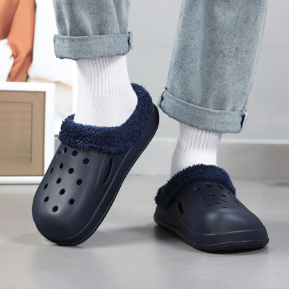 🔥On This Week Sale 70% OFF🔥MEN'S WARM AND COMFORTABLE EVERYDAY COTTON SLIPPERS FOR AUTUMN AND WINTER - Proven Plantar Fasciitis, Foot and Heel Pain Relief