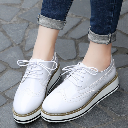 🔥Last Day 50% OFF ⏰Brogue Platform Comfortable Orthopedic Shoes - Proven Plantar Fasciitis, Foot and Heel Pain Relief