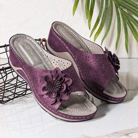 🌸🎉Spring Sale 50% OFF✨⏳Leather Soft Footbed Orthopedic Arch-Support Sandals - Proven Plantar Fasciitis, Foot and Heel Pain Relief