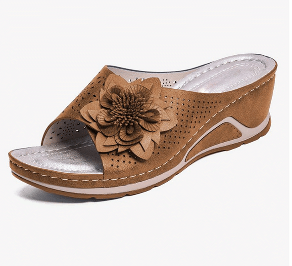 🌸🎉Spring Sale 50% OFF✨⏳Leather Soft Footbed Orthopedic Arch-Support Sandals - Proven Plantar Fasciitis, Foot and Heel Pain Relief