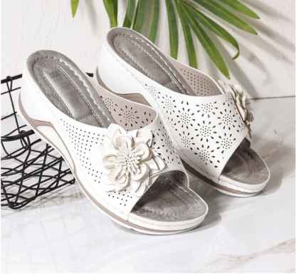 🌸🎉Spring Sale 50% OFF✨⏳Leather Soft Footbed Orthopedic Arch-Support Sandals - Proven Plantar Fasciitis, Foot and Heel Pain Relief