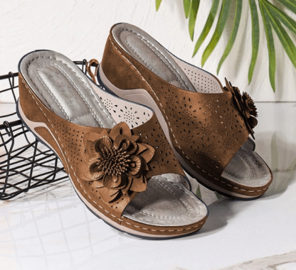 🌸🎉Spring Sale 50% OFF✨⏳Leather Soft Footbed Orthopedic Arch-Support Sandals - Proven Plantar Fasciitis, Foot and Heel Pain Relief