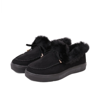 🌸🎉 Promotion - 70% OFF! Only a Few Left! ✨🥿💫Women's Daily Non-Slip Warm Wool Slip-On Flat Shoes - Proven Plantar Fasciitis, Foot and Heel Pain Relief