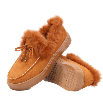 🌸🎉 Promotion - 70% OFF! Only a Few Left! ✨🥿💫Women's Daily Non-Slip Warm Wool Slip-On Flat Shoes - Proven Plantar Fasciitis, Foot and Heel Pain Relief