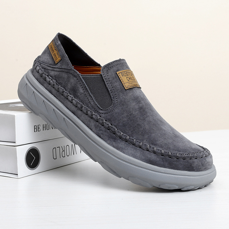 🔥Limited Time Offer 70% OFF🔥Men's Handmade Ultra-Light Leather Loafers - Improve Posture and Get Rid of Painless Walking and Standing
