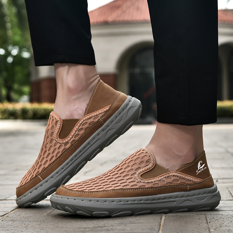 Men's Breathable Casual Non-Slip Orthopedic Shoes