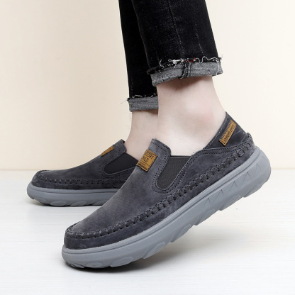 🔥Limited Time Offer 70% OFF🔥Men's Handmade Ultra-Light Leather Loafers - Improve Posture and Get Rid of Painless Walking and Standing