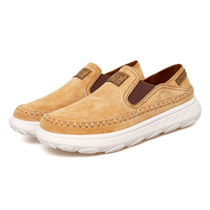 🔥Limited Time Offer 70% OFF🔥Men's Handmade Ultra-Light Leather Loafers - Improve Posture and Get Rid of Painless Walking and Standing
