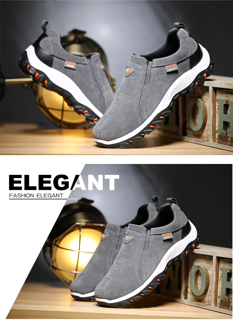 🔥Black Friday Sale 70% OFF 🎁 Men's Lightweight Breathable Non-slip Shoes - 6703