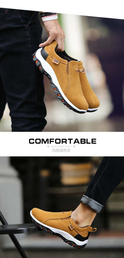 🔥Black Friday Sale 70% OFF 🎁 Men's Lightweight Breathable Non-slip Shoes - 6703