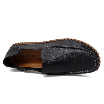 🔥Last Day 70% OFF ⏰Men's Genuine Leather  Comfortable Lightweight Non-Slip Orthopedic Shoes - Proven Plantar Fasciitis, Foot and Heel Pain Relief