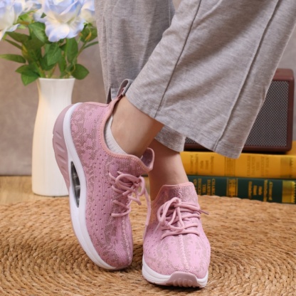 ⏰Promotion - 70% OFF🔥Women's Daily Lightweight Breathable Non-Slip Arch Support Orthopedic Air Cushion Sneakers - Proven Plantar Fasciitis, Foot and Heel Pain Relief