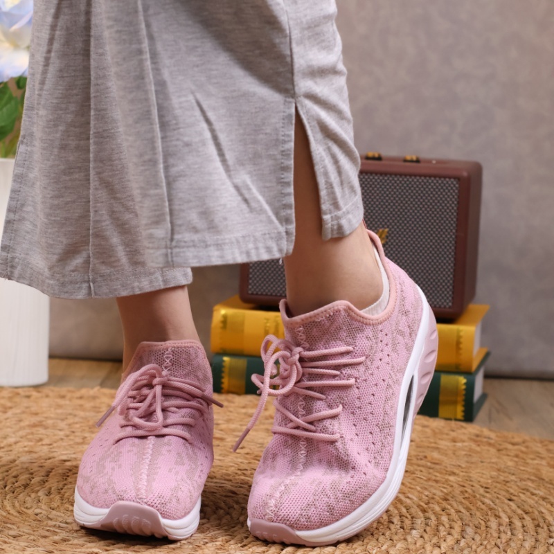 ⏰Promotion - 70% OFF🔥Women's Daily Lightweight Breathable Non-Slip Arch Support Orthopedic Air Cushion Sneakers - Proven Plantar Fasciitis, Foot and Heel Pain Relief
