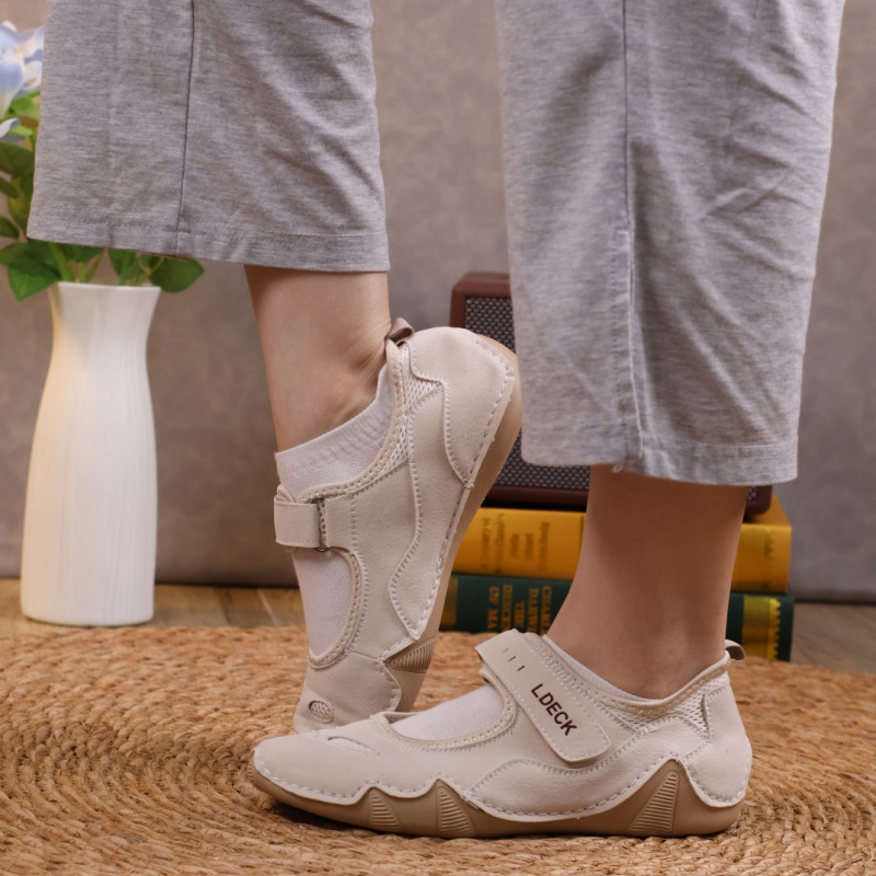 🔥Limited Time Offer 50% OFF🔥Women's Daily Comfortable Breathable Lightweight Corrective Slip-On Walking Shoes - Proven Plantar Fasciitis, Foot and Heel Pain Relief