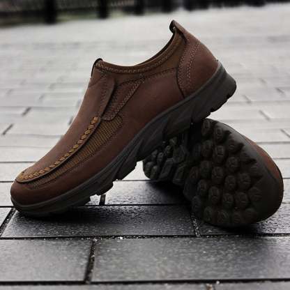 ⏰Limited Time 50% Discount off ⏰Men's Casual Breathable Loafers, Orthopedic Slip-on Shoes - Orthopedic Surgeon Recommended Style