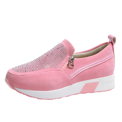 🔥On This Week Sale 70% OFF🔥Women's casual platform zipper sneakers, Comfy Orthopedic Walking Shoes - Proven Plantar Fasciitis, Foot and Heel Pain Relief