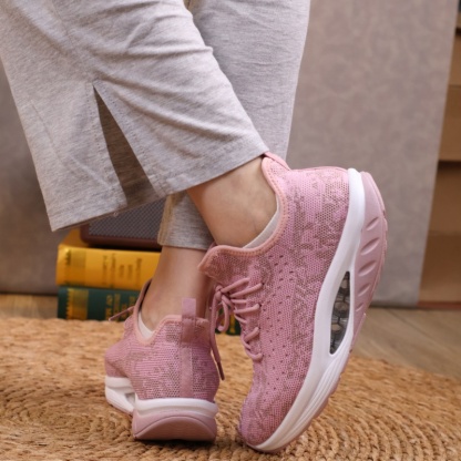 ⏰Promotion - 70% OFF🔥Women's Daily Lightweight Breathable Non-Slip Arch Support Orthopedic Air Cushion Sneakers - Proven Plantar Fasciitis, Foot and Heel Pain Relief
