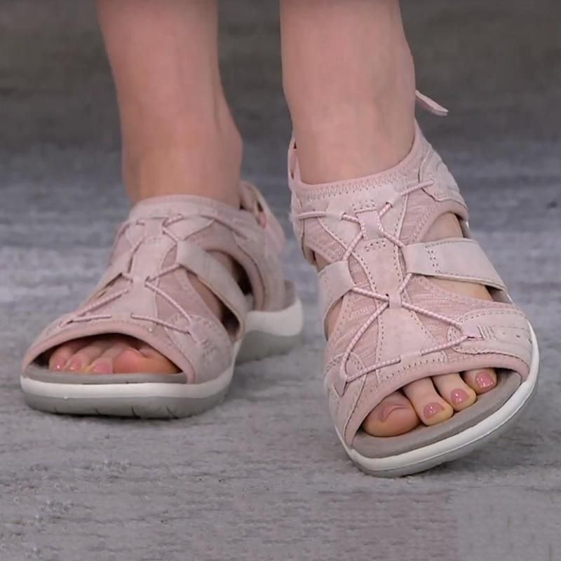 🌸🎉Hot Sale 50% OFF✨⏳Women's Support & Soft Adjustable Sandals - Conforms To The Human Body And Reduces Foot Pressure