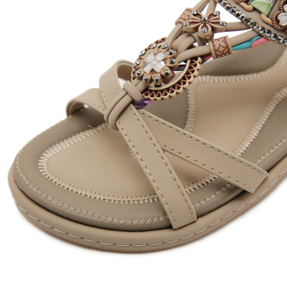🌸🎉Hot Sale 50% OFF✨⏳Women's Beach Comfort Non-Slip Orthopedic Slip-On Sandals - Improve Posture and Get Rid of Painless Walking and Standing