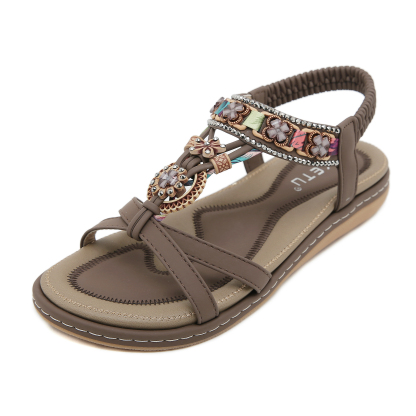 🌸🎉Hot Sale 50% OFF✨⏳Women's Beach Comfort Non-Slip Orthopedic Slip-On Sandals - Improve Posture and Get Rid of Painless Walking and Standing