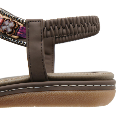 🌸🎉Hot Sale 50% OFF✨⏳Women's Beach Comfort Non-Slip Orthopedic Slip-On Sandals - Improve Posture and Get Rid of Painless Walking and Standing