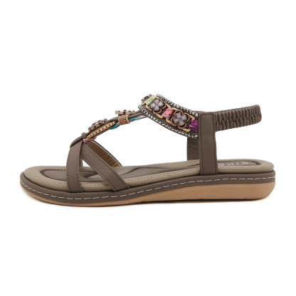 🌸🎉Hot Sale 50% OFF✨⏳Women's Beach Comfort Non-Slip Orthopedic Slip-On Sandals - Improve Posture and Get Rid of Painless Walking and Standing