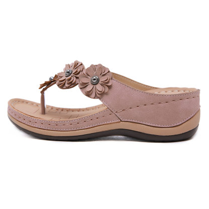 🎁Spring Sale 50% OFF⏳Women's Stylish Comfortable Non-Slip Cushioned Wedge Sandals - Proven Plantar Fasciitis, Foot and Heel Pain Relief