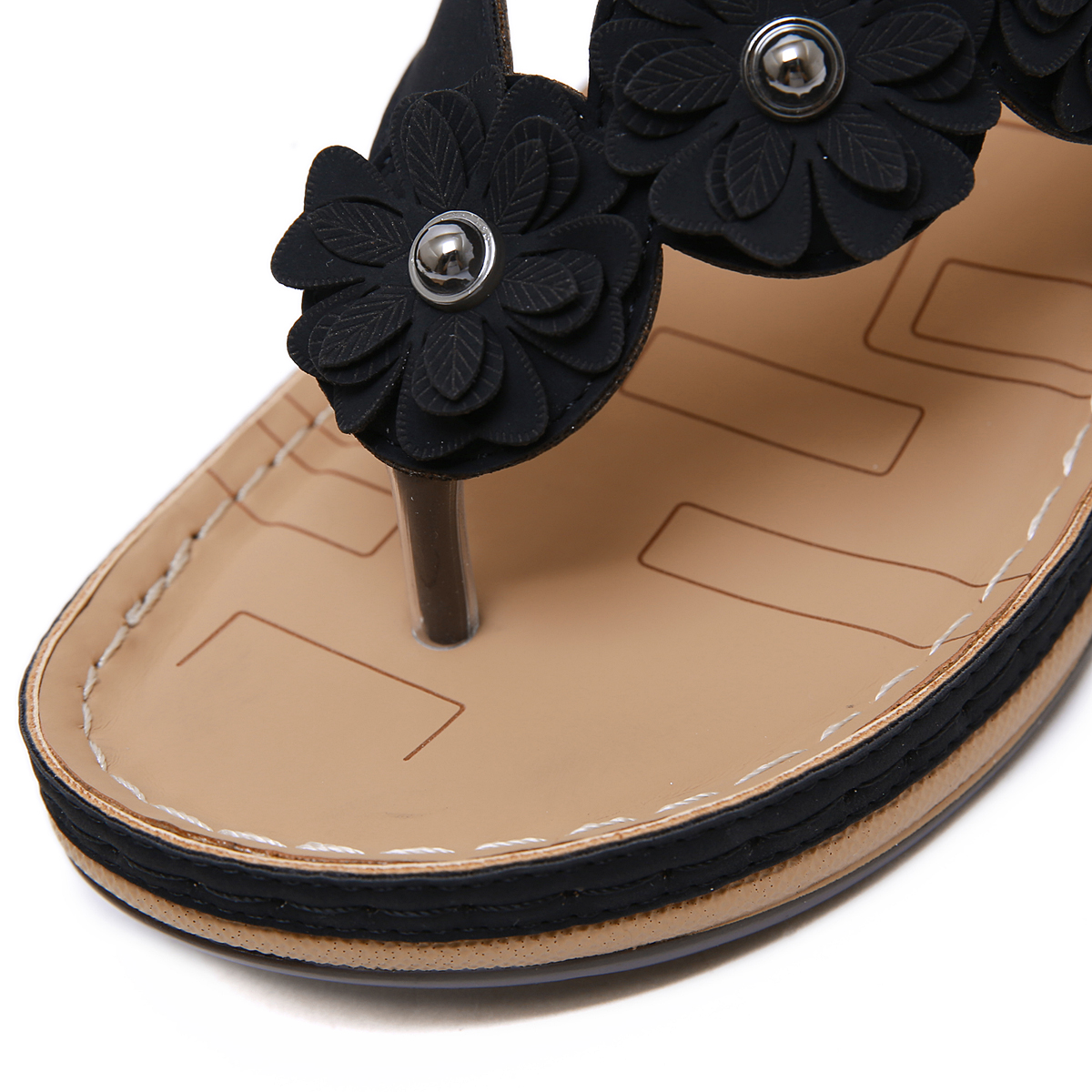 🎁Spring Sale 50% OFF⏳Women's Stylish Comfortable Non-Slip Cushioned Wedge Sandals - Proven Plantar Fasciitis, Foot and Heel Pain Relief