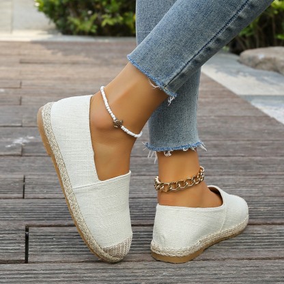 🎁Spring Sale 50% OFF⏳Women Closed Toe Slip On Casual Espadrilles Loafer Flat Comfort Shoes - Proven Plantar Fasciitis, Foot and Heel Pain Relief