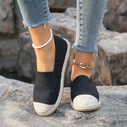 🎁Spring Sale 50% OFF⏳Women Closed Toe Slip On Casual Espadrilles Loafer Flat Comfort Shoes - Proven Plantar Fasciitis, Foot and Heel Pain Relief
