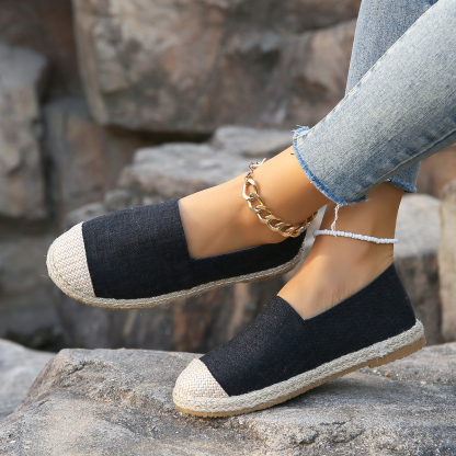 🎁Spring Sale 50% OFF⏳Women Closed Toe Slip On Casual Espadrilles Loafer Flat Comfort Shoes - Proven Plantar Fasciitis, Foot and Heel Pain Relief