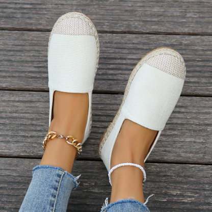 🎁Spring Sale 50% OFF⏳Women Closed Toe Slip On Casual Espadrilles Loafer Flat Comfort Shoes - Proven Plantar Fasciitis, Foot and Heel Pain Relief