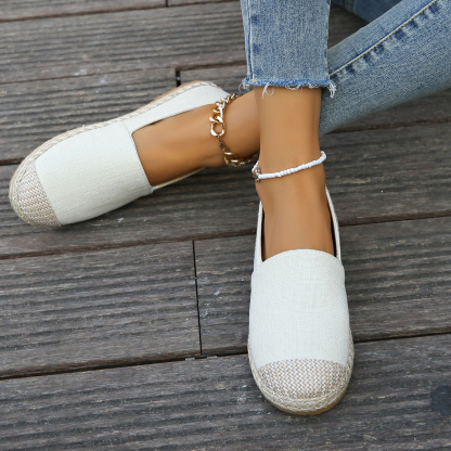 🎁Spring Sale 50% OFF⏳Women Closed Toe Slip On Casual Espadrilles Loafer Flat Comfort Shoes - Proven Plantar Fasciitis, Foot and Heel Pain Relief
