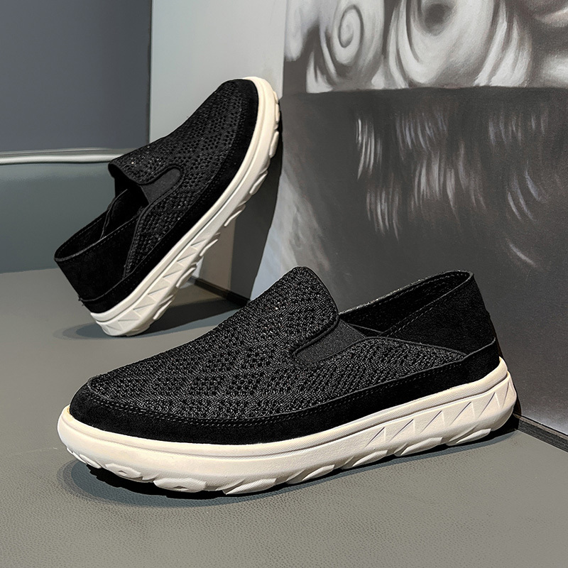 🏃👟50% OFF !!!🔥Last Hour!!🔥Men's Hiking Comfortable Breathable Wear-Resistant Orthopedic Slip-On Loafers