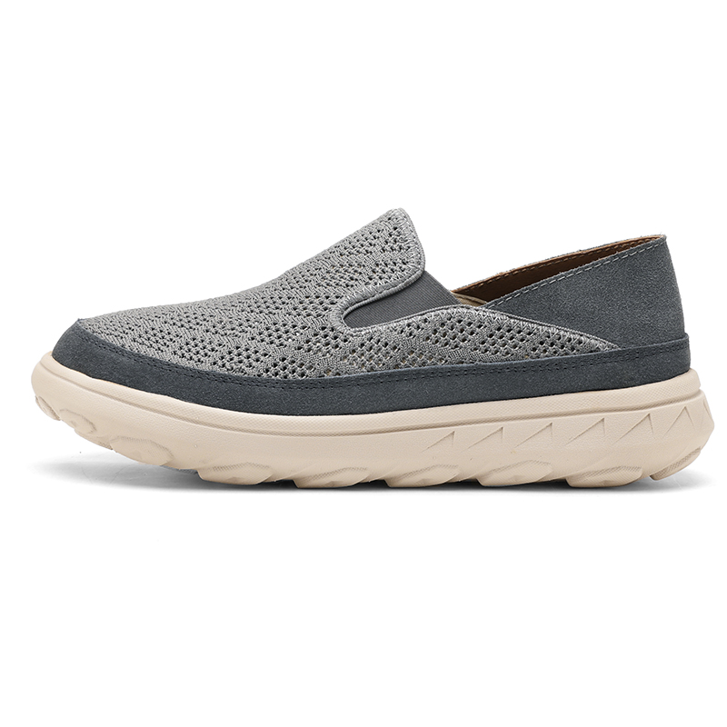 🏃👟50% OFF !!!🔥Last Hour!!🔥Men's Hiking Comfortable Breathable Wear-Resistant Orthopedic Slip-On Loafers