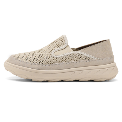 🏃👟50% OFF !!!🔥Last Hour!!🔥Men's Hiking Comfortable Breathable Wear-Resistant Orthopedic Slip-On Loafers