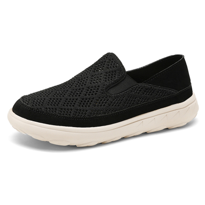 🏃👟50% OFF !!!🔥Last Hour!!🔥Men's Hiking Comfortable Breathable Wear-Resistant Orthopedic Slip-On Loafers