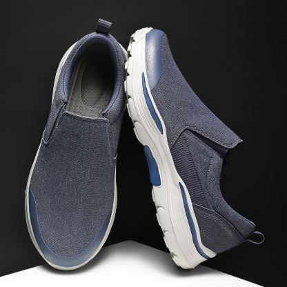 🔥🚀 Hot Sale! Limited Stock! 🌟👟💥Men's Everyday Non-Slip Easy-to-Clean Arch Support Slip-On Neuropathic Shoes