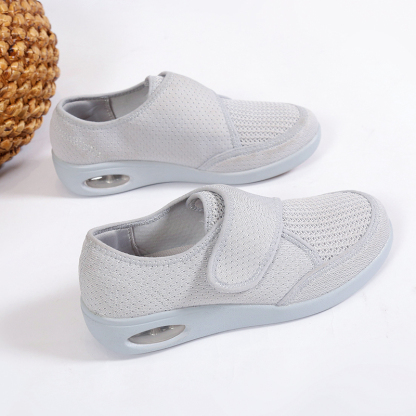 🌸🎉 Last Chance! 50% OFF✨🥿💫Women's Nursing Home Wide Toe Orthopedic Adjustable Strap Neuropathic Shoes - Proven Plantar Fasciitis, Foot and Heel Pain Relief