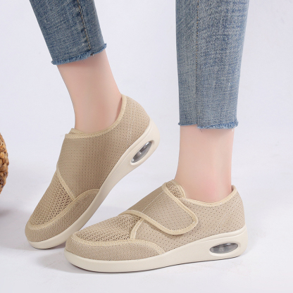 🌸🎉 Last Chance! 50% OFF✨🥿💫Women's Nursing Home Wide Toe Orthopedic Adjustable Strap Neuropathic Shoes - Proven Plantar Fasciitis, Foot and Heel Pain Relief
