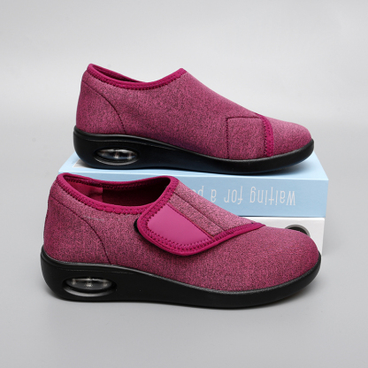 🌸🎉 Last Chance! 50% OFF✨🥿💫Women's Diabetic Shoes with Arch Support, Extra Wide, Adjustable Strap & 3 Insoles for Swollen Feet - Proven Plantar Fasciitis, Foot and Heel Pain Relief