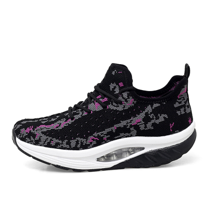 ⏰Promotion - 70% OFF🔥Women's Daily Lightweight Breathable Non-Slip Arch Support Orthopedic Air Cushion Sneakers - Proven Plantar Fasciitis, Foot and Heel Pain Relief