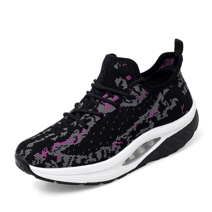 ⏰Promotion - 70% OFF🔥Women's Daily Lightweight Breathable Non-Slip Arch Support Orthopedic Air Cushion Sneakers - Proven Plantar Fasciitis, Foot and Heel Pain Relief