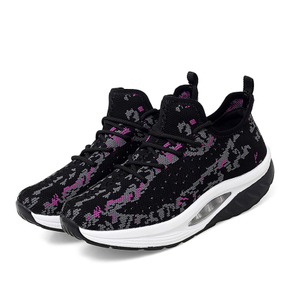 ⏰Promotion - 70% OFF🔥Women's Daily Lightweight Breathable Non-Slip Arch Support Orthopedic Air Cushion Sneakers - Proven Plantar Fasciitis, Foot and Heel Pain Relief