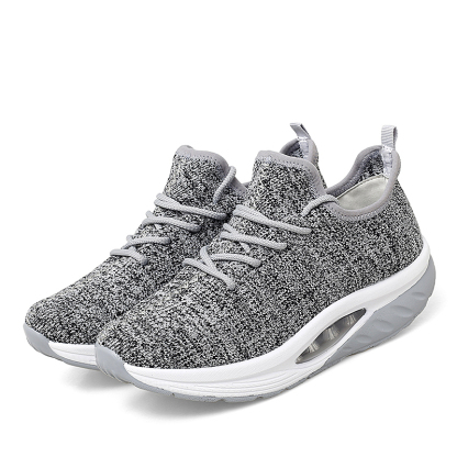⏰Promotion - 70% OFF🔥Women's Daily Lightweight Breathable Non-Slip Arch Support Orthopedic Air Cushion Sneakers - Proven Plantar Fasciitis, Foot and Heel Pain Relief