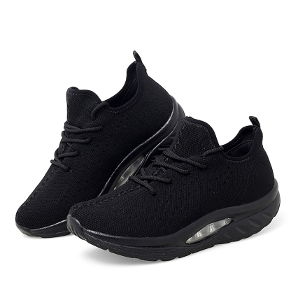 ⏰Promotion - 70% OFF🔥Women's Daily Lightweight Breathable Non-Slip Arch Support Orthopedic Air Cushion Sneakers - Proven Plantar Fasciitis, Foot and Heel Pain Relief