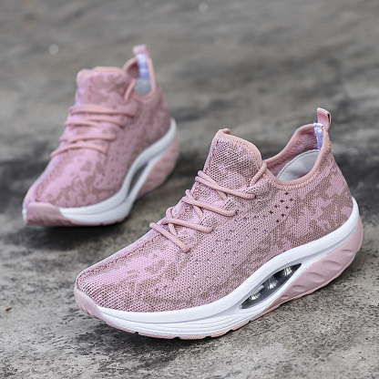 ⏰Promotion - 70% OFF🔥Women's Daily Lightweight Breathable Non-Slip Arch Support Orthopedic Air Cushion Sneakers - Proven Plantar Fasciitis, Foot and Heel Pain Relief
